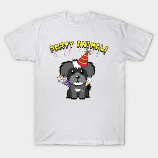 Party Animal Schnauzer T-Shirt